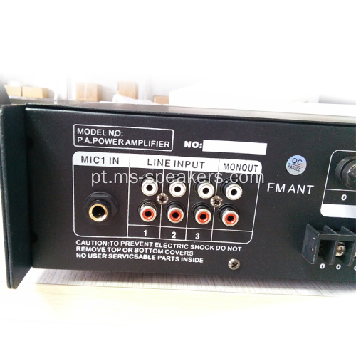 60W-650W Soberbo FM USB Pubic PO Power Amplifiers